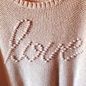 Pink valentine's day sweater from Torrid